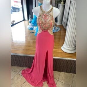 Prom pageant bridal floor length maxi dress nwt